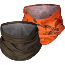 Cache-cou 2-pack Seeland One size Vert/InVis orange blaze