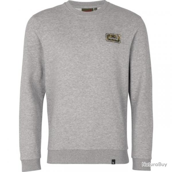 Sweatshirt Cryo Seeland Gris fonc Melange