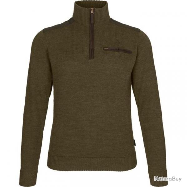 Pull Buckthorn half zip Seeland Olive melange