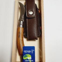 COUTEAU PLUMIER OPINEL CHAMPIGNONS 8 VRI+ETUI