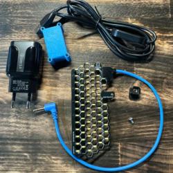 Kit Éclairage Latéral LED Max V2 Dillon Xl 750 et 650 avec alimentation