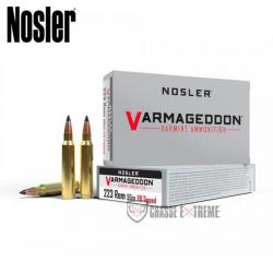 20 Cartouches NOSLER VGA Cal 223 Rem 55Gr VG FBT