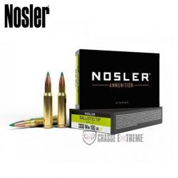 20 Cartouches NOSLER BTA Cal 308 Win 150gr BTSP