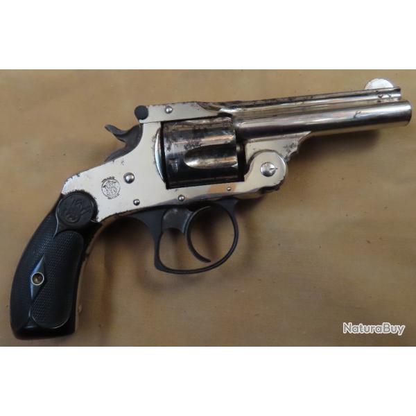 REVOLVER SMITH ET WESSON  brisure calibre 38 Double action Modele1889 Calibre 38 S&W