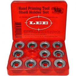 Kit de supports de douilles Lee PRIMING TOOL SHELL HOLDER SET pour Pince Lee auto prime / 90198