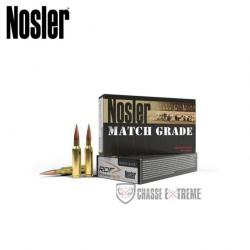 20 Cartouches NOSLER MGA Cal 6.5mm Creedmoor 140gr RDF HPBT