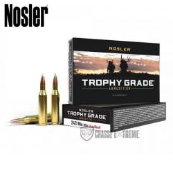 20 Cartouches NOSLER TGA Cal 243 Win 90gr AB SP