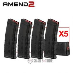 Pack 5 Chargeurs AMEND2 30 Coups Noir