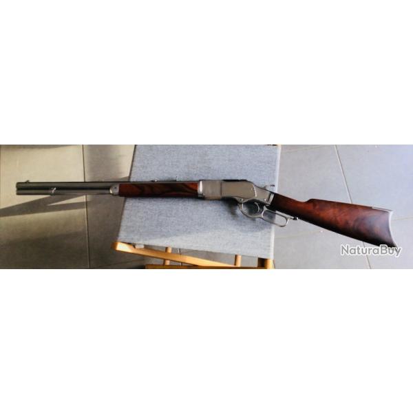 WINCHESTER 1873 SHORT RIFLE WHITE FINISH  UBERTI calibre 44-40