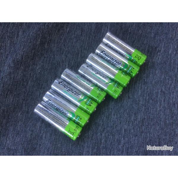 8 piles rechargeable energizer