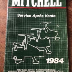 1 catalogue manuel sav moulinet mitchell 1984 pêche collection occasion