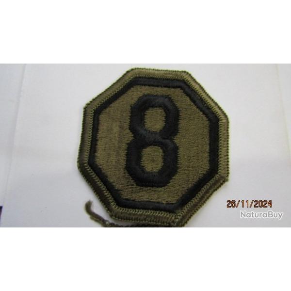 8 corps patch US insigne post deuxime guerre amricain tenue combat Core Vietnam