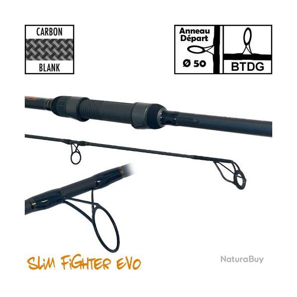 Canne Carp Design Slim Fighter Evo 50mm 12' 3.5lbs