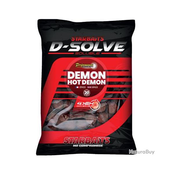 Bouillettes Solubles Starbaits PC Hot Demon D-SOLVE 20mm 2.5kg