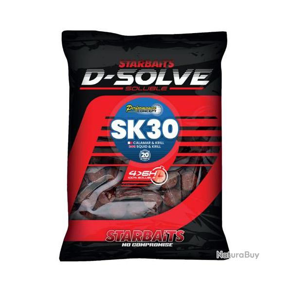 Bouillettes Solubles Starbaits PC SK30 D-SOLVE 20mm 2.5kg