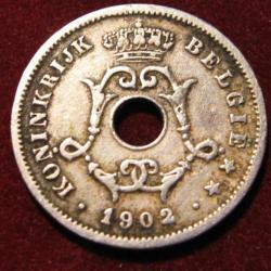 belgique  piece de 10 centimes 1902 ttb