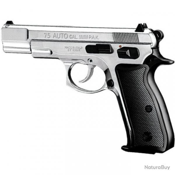 Pistolet Kimar Auto 75 Cal. 9mm Pack - Chrome