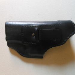 Holster cuir pour Glock 43