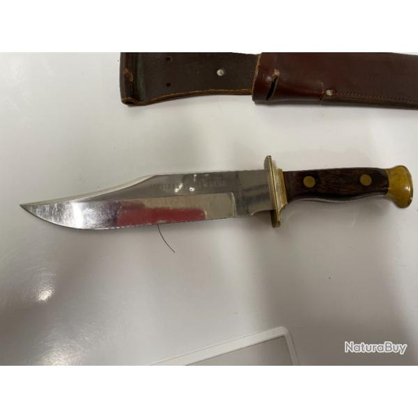 couteau de chasse sign "Original Bowie Alamo"