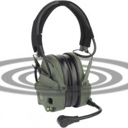 Casque de protection auditive anti-bruit VERT