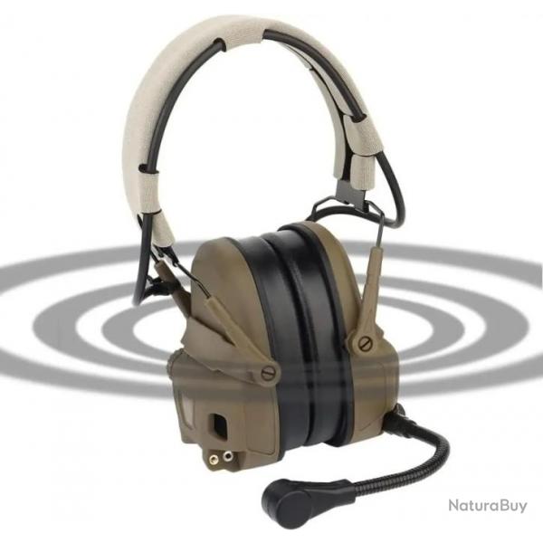 Casque de protection auditive anti-bruit TAN  LIVRAISON GRATUITE