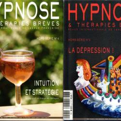 hypnose et thérapies brèves , hors-série 4 et 5 la dépression, intiution et stratégie