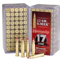 BOITE DE 50 CARTOUCHES HORNADY V-MAX CAL.17HMR 17GR