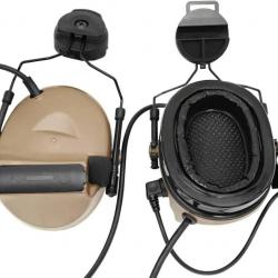 casque de réduction du bruit protection auditive en silicone *TAN