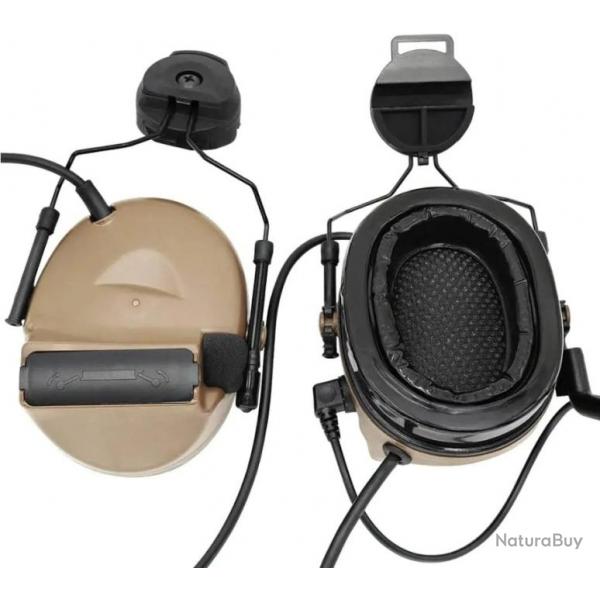 casque de rduction du bruit protection auditive en silicone *TAN  LIVRAISON GRATUITE