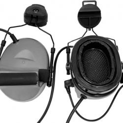 casque de réduction du bruit protection auditive en silicone *GRIS  LIVRAISON GRATUITE