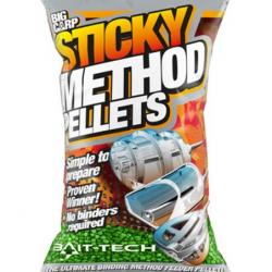 BAIT-TECH STICKY METHOD MICRO PELLETS 800GR BAIT-TECH Vert