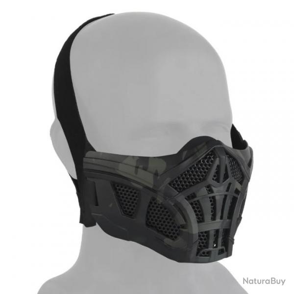 Masque en silicone  mailles respirantes Ajustable -*NOIR CAMOUFLAGE- LIVRAISON GRATUITE !!!