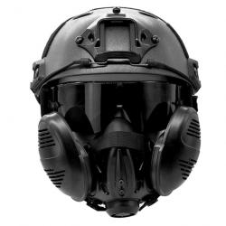 masque facial respirant Airsoft avec lunettes et casque - LIVRAISON GRATUITE !!!