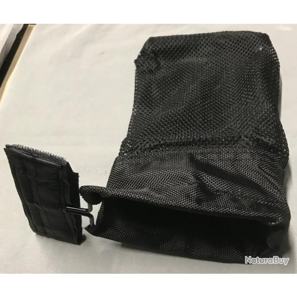 Filet Rcuprateur Collecteur De Douilles ou Etuis A Montage Rapide VELCRO de Couleur Noir