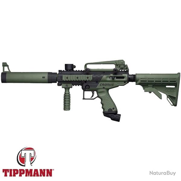 Lanceur paintball Tippmann cronus Tactical Olive avec poigne verticale