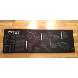 Tapis de nettoyage néoprène "AR15"