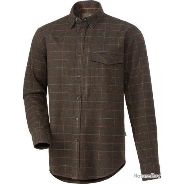 Chemise  carreaux Westerwald Couleur Carreaux marron