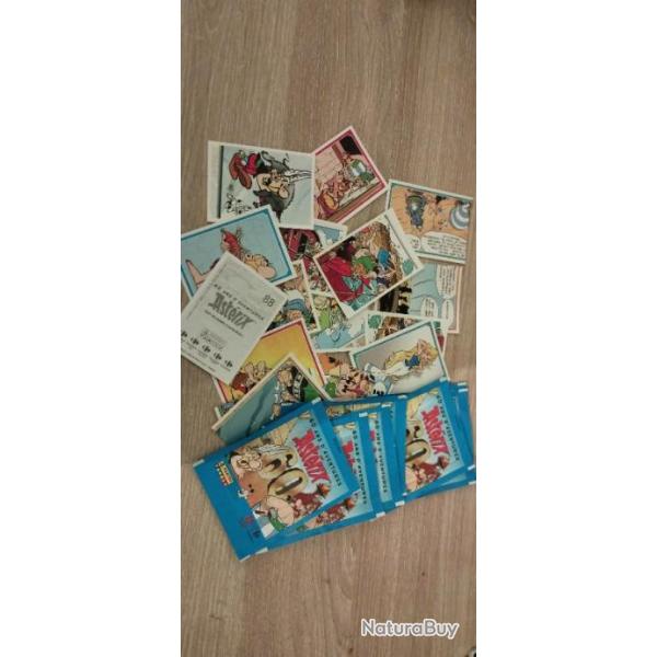 Carte autocollant Astrix lot