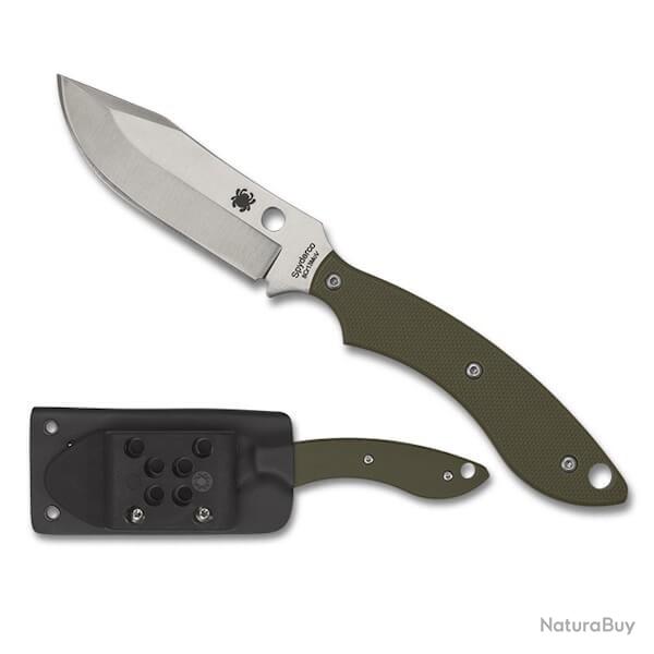 FB49GPOD Couteau fixe Spyderco Stok Bowie