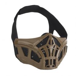 Masque respirant tactique Airsoft-*TAN