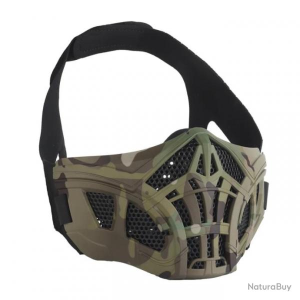 Masque respirant tactique Airsoft -*CAMOUFLAGE VERT LIVRAISON GRATUITE !!