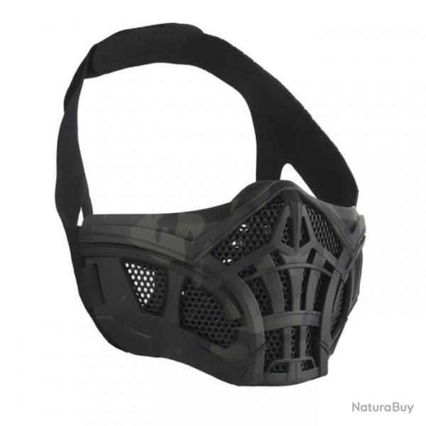 Masque respirant tactique Airsoft-*CAMOUFLAGE NOIR