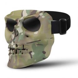 Masque complet crâne de paintball -*CAMOUFLAGE VERT