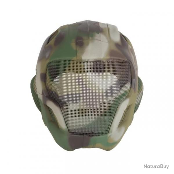 W23 Casque de protection complte tactique lger airsoft -*CAMOUFLAGE VERT LIVRAISON GRATUITE !!