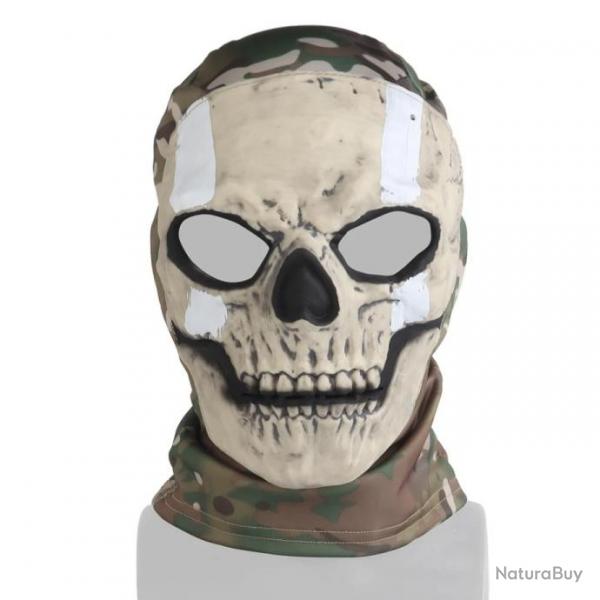 Masque facial crne COD Airsoft avec lentilles de protection des yeux-*C1P  LIVRAISON GRATUITE !!