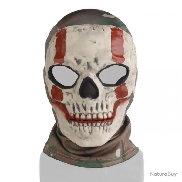 Masque facial crne COD Airsoft avec lentilles de protection des yeux-*CP2  LIVRAISON GRATUITE !!