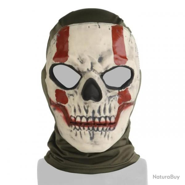 Masque facial crne COD Airsoft avec lentilles de protection des yeux-*OD2  LIVRAISON GRATUITE !!