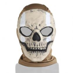 Masque facial crâne COD Airsoft avec lentilles de protection des yeux-*TAN1  LIVRAISON GRATUITE !!