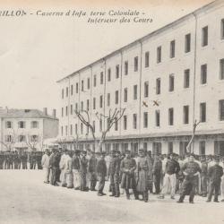 CPA - Toulon, Mourillon, caserne de l'Infanterie coloniale