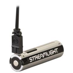 DCO24 ! Batterie Lithium-ion Streamlight 18650 Rechargeable- Port USB Integ - 2 600 mAh